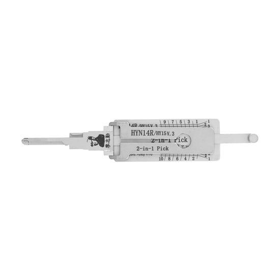 Original Lishi 2-in-1 Pick Decoder Tool HYN14R(HY15)-V3 for Hyundai and Kia Anti Glare Type Original Lishi 2-in-1 Pick Decoder Tool HYN14R(HY15)-V3 for Hyundai and Kia Anti Glare Type