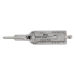 Original Lishi 2-in-1 Pick Decoder Tool KW16-AG for Kawasaki Motorcycle Anti Glare Type