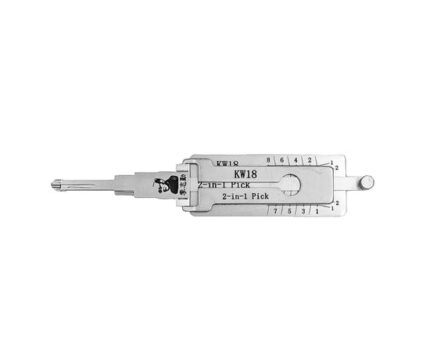 Original Lishi 2-in-1 Pick Decoder Tool KW18/KA33-AG