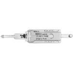 Original Lishi 2-in-1 Pick Decoder Tool NSN11-AG For Nissan 8 Cuts Anti Glare Type