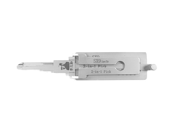 Original Lishi 2-in-1 Pick Decoder Tool SX9+AG Original Lishi 2-in-1 Pick Decoder Tool SX9+AG