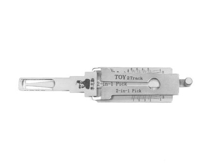 Original Lishi 2-in-1 Pick Decoder Tool TOY2T-AG using For Toyota & Lexus Smart Remote One Side Blade