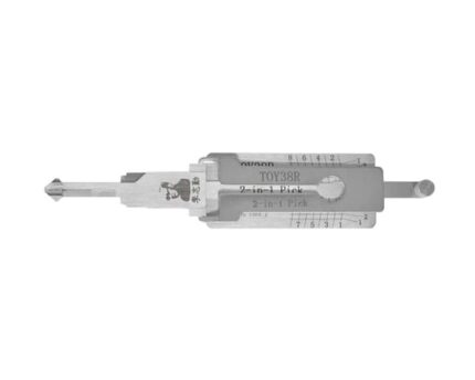 Original Lishi 2-in-1 Pick Decoder Tool TOY38R/DH4R Toyota TR40 Type