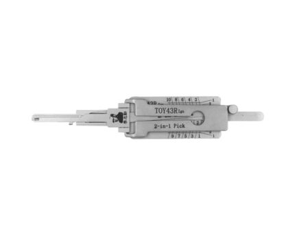 Original Lishi 2-in-1 Pick Decoder Tool TOY43R (B108/B110)
