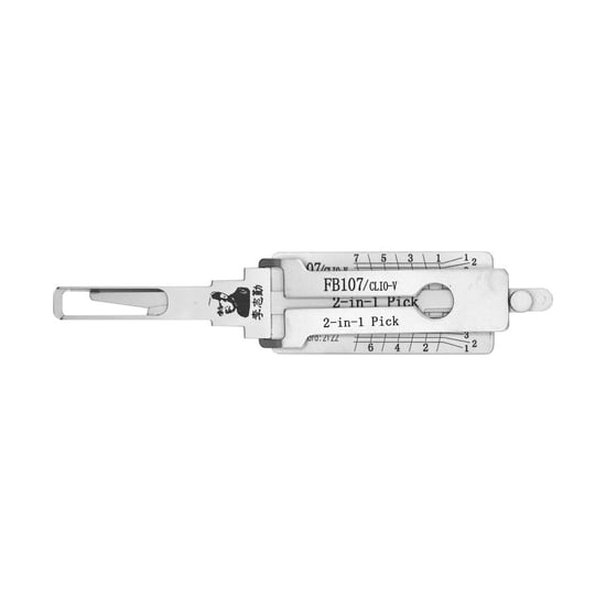Original Lishi FB107/CL10-V to Renault Captur, EURO-1 Clio-5, AG