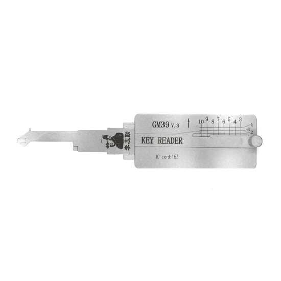 Original Lishi GM39 V.3 2 in 1 Auto Pick and Decoder For GM Original Lishi GM39 V.3 2 in 1 Auto Pick and Decoder For GM