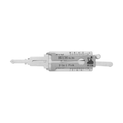 Original Lishi HU136 / HU179 2-in-1 Decoder and Pick for Renault / Dacia