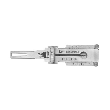 Original Lishi K9-V4 for Ioniq6, Genesis with cutout, backward compatible with K9 V2 -standard