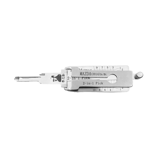 Original Lishi MAZDA2014 2-in-1 Decoder and Pick for Mazda 2014+ Smart Keyway Locks Original Lishi MAZDA2014 2-in-1 Decoder and Pick for Mazda 2014+ Smart Keyway Locks