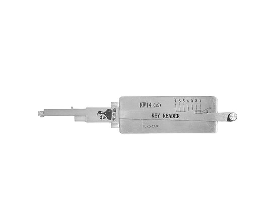 Original Lishi Pick Decoder Reader Tool KW14-V2 For Kawasaki Bike