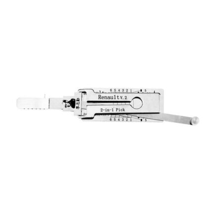 Original Lishi Renault v.2 2-in-1 Decoder and Pick for Renault Megane
