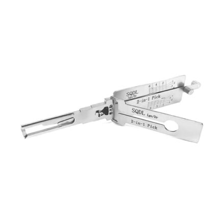 Original Lishi SQDL 2-in-1 Decoder and Pick for Shaanxi