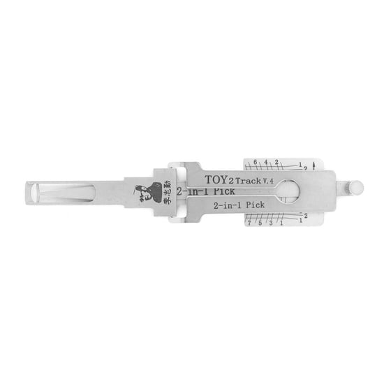 Original Lishi TOY 2 TRACK V.4 / 2-in-1 Decoder and Pick for Toyota and Lexus