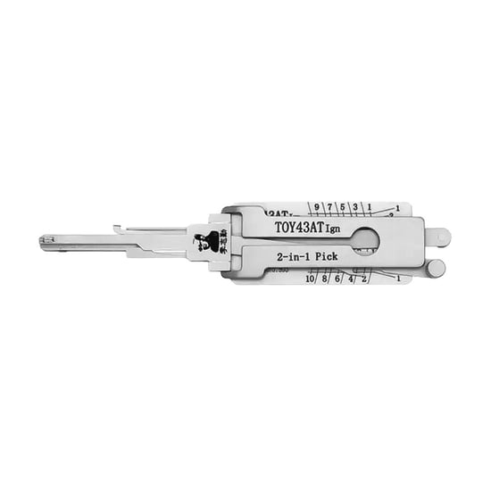 Original Lishi TOY43AT 2-in-1 Decoder and Pick for Toyota (Ignition) Original Lishi TOY43AT 2-in-1 Decoder and Pick for Toyota (Ignition)