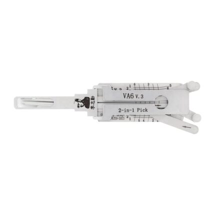 Original Lishi VA6 V.3 / 2-in-1 Decoder and Pick for Renault, Peugeot, and Smart