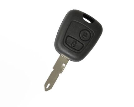 Peugeot 206 Remote Key Shell 2 Buttons NE72 / NE73 Blade Without Battery Holder