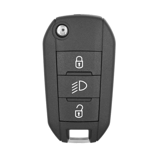 Peugeot Citroen 3 Button Flip Remote Key Shell With HU83 Blade Peugeot Citroen 3 Button Flip Remote Key Shell With HU83 Blade