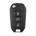 Peugeot Flip Remote Key Shell 3 Buttons HU83 Blade for Xhorse XEPG00EN PCB