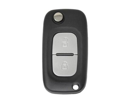 REN Clio Flip Remote Key Shell 2 Button