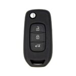 REN Dacia Flip Remote Key Shell 3 Buttons White Color HU136 Blade