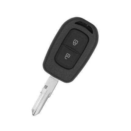 REN Non-Flip Remote Key Shell 2 Buttons VAC102 Blade With Battery Holder