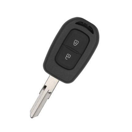 REN Non-Flip Remote Key Shell 2 Buttons With Battery Holder