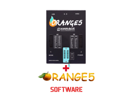 Scorpio Orange5 Original Programmer - Professional Kit with 39 Adapter/Cable & Immobilizer HPX Software