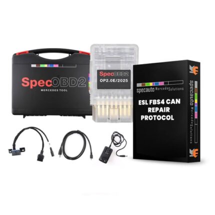 SpecAuto SpecOBD2 Mercedes Tool With ESL FBS4 CAN Repair protocol