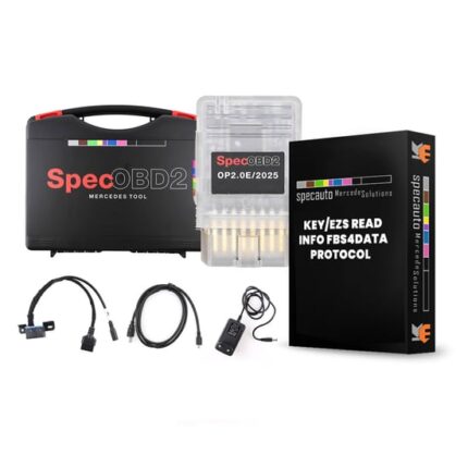 SpecAuto SpecOBD2 Mercedes Tool With KEY/EZS Read Info FBS4Data protocol