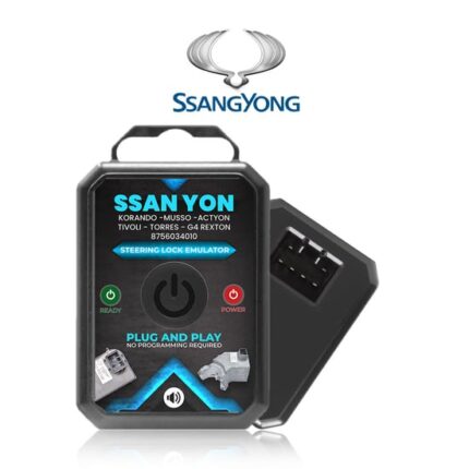 SsangYong Korando - Musso - Actyon - Tivoli - Torres - G4 Rexton Steering Lock Emulator Simulator With Lock Sound
