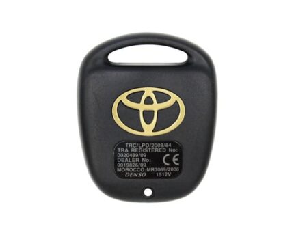 Toyota Corolla 2005 Genuine Remote Shell Back Cover 89751-35070