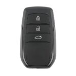 Toyota Corolla 2024 Smart Remote Key Shell 3 Buttons Black Sides BA Type