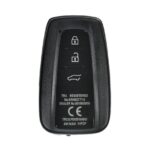Toyota Land Cruiser Prado 2018-2019 Genuine Smart Remote Key Shell 3 Buttons 89072-60G20