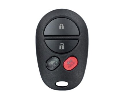 Toyota Sequoia Remote Key Shell 4 Button medal