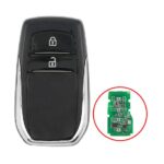 Toyota Smart Remote Key Shell 2 Buttons Chrome Sides BA Type
