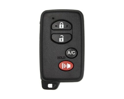 Toyota Smart Remote Key shell 4 Buttons A/C
