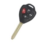 Toyota Warda Camry Corolla  Avalon Remote Key Shell 4 Buttons TOY43 Blade