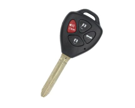 Toyota Warda Camry Corolla  Avalon Remote Key Shell 4 Buttons TOY43 Blade