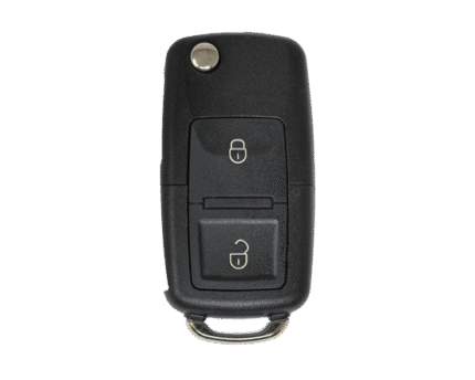 Volkswagen Remote Key shell 2 Buttons With Header