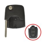 Volkswagen VW Flip Remote head Blade Circle Type