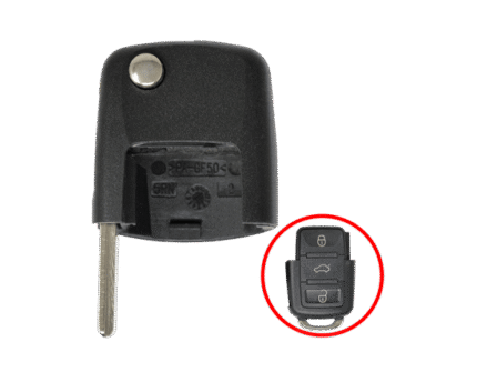 Volkswagen VW Flip Remote Head Square Type