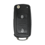 Volkswagen VW Flip Remote Key Shell 2 Button UDS Type
