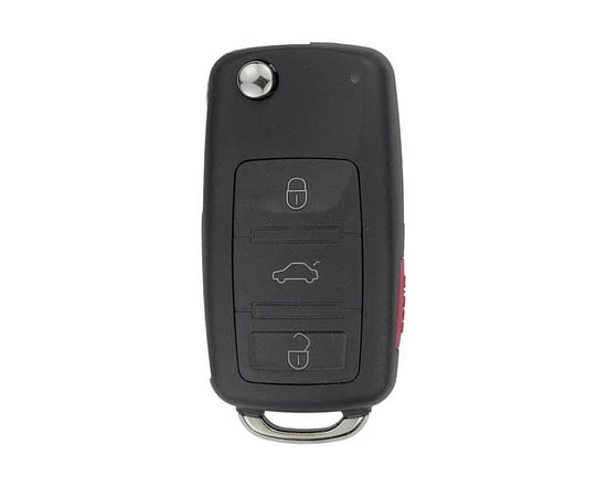 Volkswagen VW Touareg Flip Remote Key Shell 3+1 Buttons Volkswagen VW Touareg Flip Remote Key Shell 3+1 Buttons