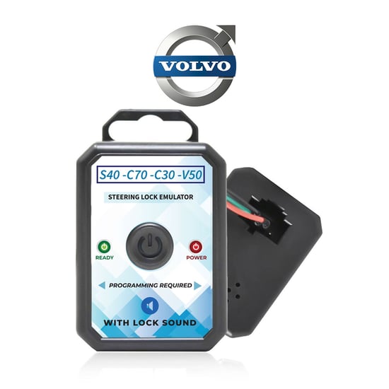 Volvo Emulator - S40 - C70 - C30 - V50 Steering Lock Emulator Simulator With Lock Sound Volvo Emulator - S40 - C70 - C30 - V50 Steering Lock Emulator Simulator With Lock Sound