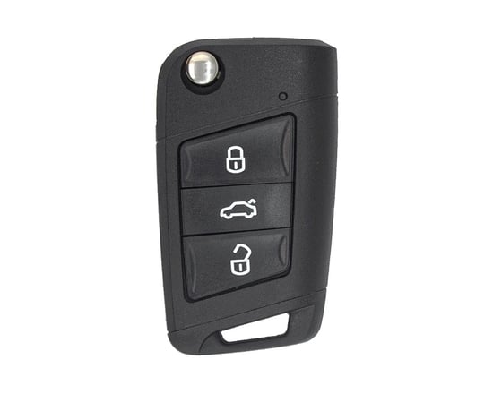 VW MQB 2015 Flip Remote Key Shell 3 Buttons HU66 VW MQB 2015 Flip Remote Key Shell 3 Buttons HU66