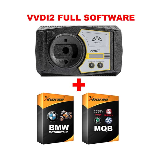 Xhorse VVDI2 Key Programming Obd Device Tool Full VVDI 2 Software Bundle ( With BMW Motorcycle & MQB License Activation ) Xhorse VVDI2 Key Programming Obd Device Tool Full VVDI 2 Software Bundle ( With BMW Motorcycle & MQB License Activation )