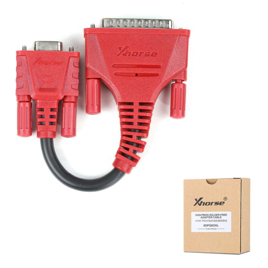Xhorse XDPGS0GL DB25 DB15 Connector Cable work with VVDI Prog and Solder-free Adapters Xhorse XDPGS0GL DB25 DB15 Connector Cable work with VVDI Prog and Solder-free Adapters